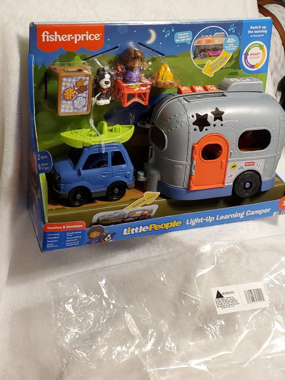 Little People Light-Up Learning Camper Playset w/ Smart Stages Brand New! - Picture 8 of 11